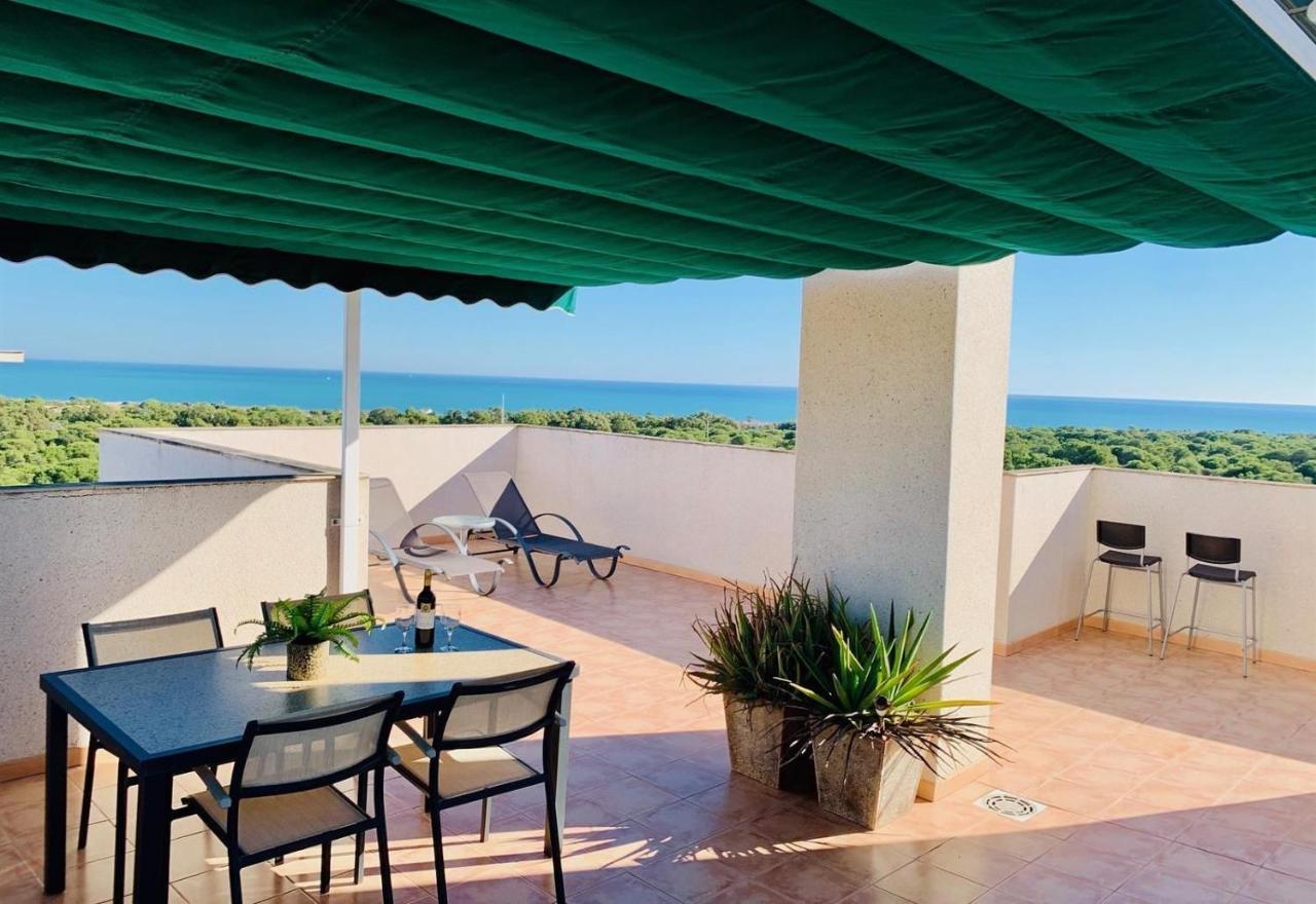 Penthouse With Stunning Views Villa Guardamar del Segura Exteriör bild